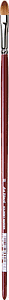 KOLINSKY OIL PAINT FILBERT BRUSH 1815-10 - RED SABLE