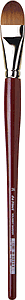 KOLINSKY OIL PAINT FILBERT BRUSH 1815-26 - RED SABLE