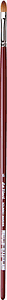 KOLINSKY OIL PAINT FILBERT BRUSH 1815-6 - RED SABLE