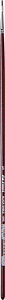 BLACK SABLE OIL PAINT FLAT BRUSH 1840-2/0 - BLACK SABLE