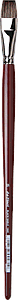 BLACK SABLE OIL PAINT FLAT BRUSH 1840-18 - BLACK SABLE