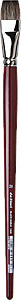 BLACK SABLE OIL PAINT FLAT BRUSH 1840-20 - BLACK SABLE