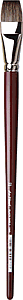 BLACK SABLE OIL PAINT FLAT BRUSH 1840-22 - BLACK SABLE