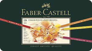 FABER-CASTELL POLYCHROMOS KLEURPOTLODEN SET - 120 STUKS