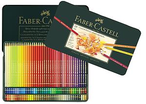 POLYCHROMOS KLEURPOTLODEN SET - 120 STUKS