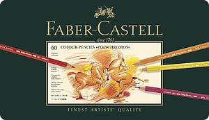 FABER-CASTELL POLYCHROMOS KLEURPOTLODEN SET - 60 STUKS