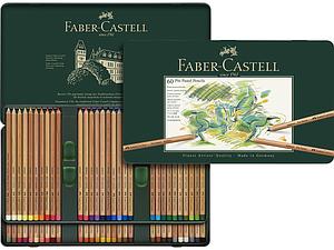 FABER-CASTELL PITT PASTELPOTLODEN SET - 60 STUKS