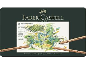 FABER-CASTELL PITT PASTELPOTLODEN SET - 60 STUKS