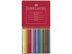 FABER-CASTELL COLOUR GRIP SET - 24 STUKS