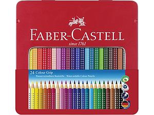 FABER-CASTELL COLOUR GRIP SET - 24 STUKS