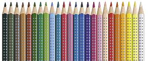 COLOUR GRIP SET - 24 STUKS