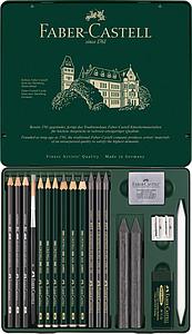 PITT GRAFIET SET - 19 STUKS 