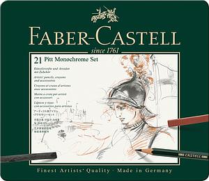 PITT MONOCHROOM SET - 21 STUKS 