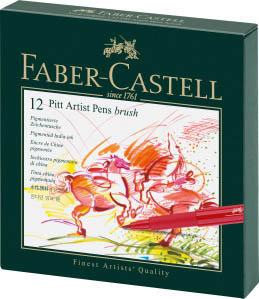 PITT ARTIST PEN - STUDIO BOX - 12ST.