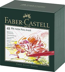 PITT ARTIST PEN - STUDIO BOX - 48ST.
