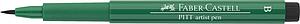 PITT ARTIST  PEN - BRUSH - 264 DARK PHTHALO GREEN