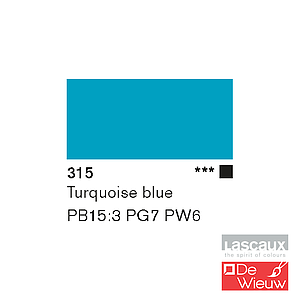 GOUACHE FLACON 85ML - 315 TURKOOIS BLAUW