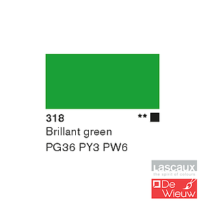 GOUACHE FLACON 85ML - 318 BRILLIANT GROEN