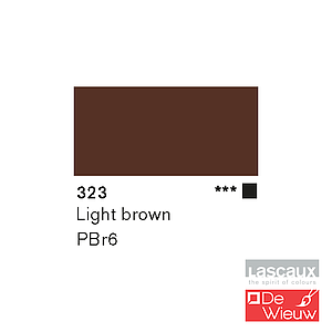 GOUACHE FLACON 85ML - 323 LICHT BRUIN