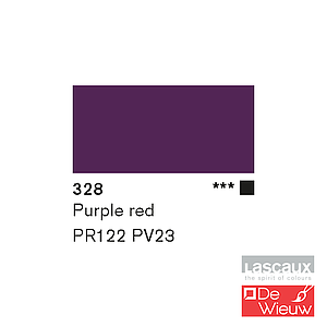 GOUACHE FLACON 85ML - 328 PAARS ROOD