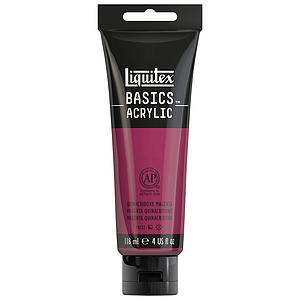 BASICS ACRILIC TUBE 118ML - 114 QUINACRIDONE MAGENTA