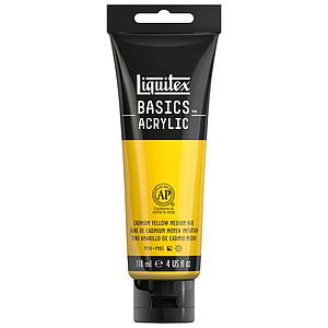 BASICS ACRYLIC TUBE 118ML - 161 CADMIUMGEEL MIDDEL TINT