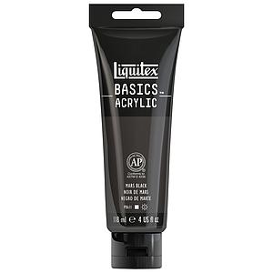 BASICS ACRYLIC TUBE 118ML - 276 MARSZWART