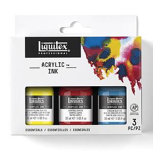ACRYLIC INK SET - 3 KLEUREN