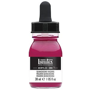 ACRYLIC INK FLACON 30ML - 114 QUINACRIDONE MAGENTA