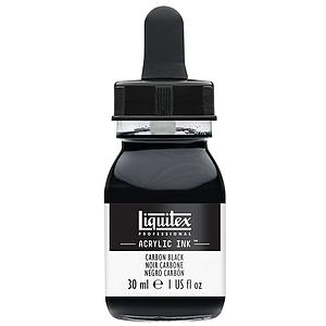 ACRYLIC INK FLACON 30ML - 337 CARBON BLACK