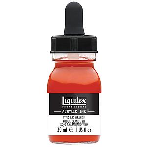ACRYLIC INK FLACON 30ML - 620 VIVID RED ORANGE 