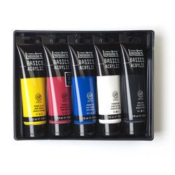 BASICS ACRYLIC SET 5 TUBES 118ML