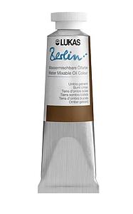 LUKAS BERLIN WATERVERMENGBARE OLIEVERF 37ML - 611 OMBER GEBRAND