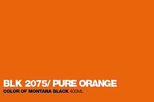 MONTANA BLACK SPUITVERF 400ML - BLK2075 PURE ORANGE