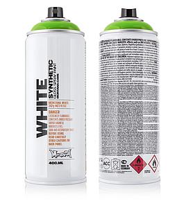 MONTANA WHITE SPUITVERF 400ML - 6040 GRASS GREEN