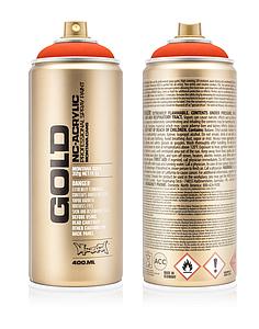 MONTANA GOLD SPUITVERF 400ML - F2000 POWER ORANGE