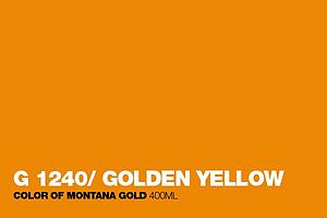 MONTANA GOLD SPUITVERF 400ML - G1240 GOLDEN YELLOW