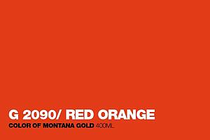 MONTANA GOLD SPUITVERF 400ML - G2090 RED ORANGE