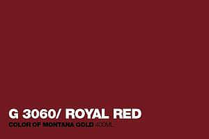 MONTANA GOLD SPUITVERF 400ML - G3060 ROYAL RED