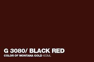 MONTANA GOLD SPUITVERF 400ML - G3080 BLACK RED
