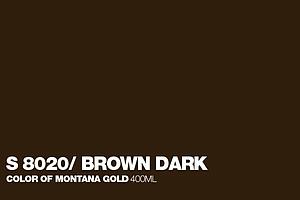 MONTANA GOLD SPUITVERF 400ML - S8020 SHOCK BROWN DARK