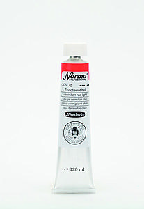 NORMA PROFESSIONAL OLIEVERF TUBE 120ML - 306 VERMILJOEN LICHT  