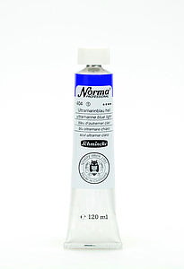 NORMA PROFESSIONAL OLIEVERF TUBE 120ML - 404 ULTRAMARIJN LICHTBLAUW