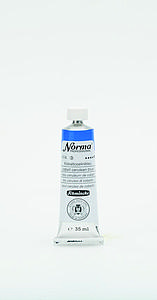 NORMA PROFESSIONAL OLIEVERF TUBE 35ML - 414 KOBALT CERULEUMBLAUW