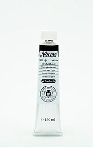 NORMA PROFESSIONAL OLIEVERF TUBE 120ML - 626 VAN DIJCK BRUIN