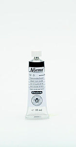 NORMA PROFESSIONAL OLIEVERF TUBE 35ML - 702 ZWART IJZEROXIDE