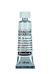 SCHMINCKE HORADAM AQUARELL 15ML - 102 PERMANENT CHINESE WHITE