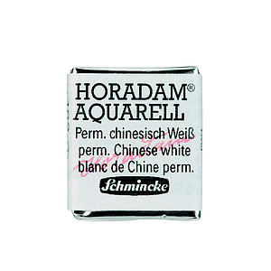 SCHMINCKE HORADAM AQUARELL 1/2NAP - 102 PERMANENT CHINESE WHITE