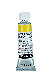 SCHMINCKE HORADAM AQUARELL 15ML - 209 TRANSPARENT YELLOW