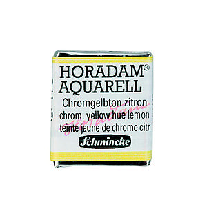 SCHMINCKE HORADAM AQUARELL 1/2NAP - 211 CHROME YELLOW LEMON